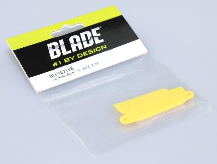 Blade 450/400 Tail Rotor Blade Yellow BLH1671YE - PowerHobby