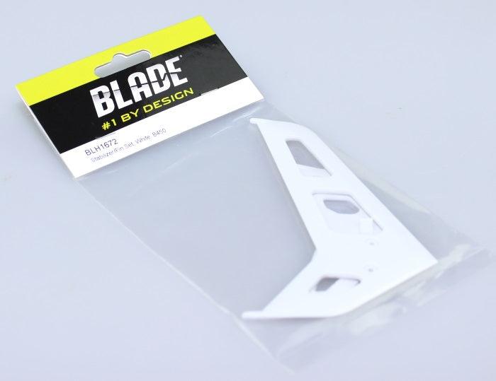 Blade 450 3D / X Stabilizer/ Fin Set White BLH1672 - PowerHobby