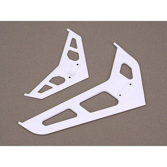 Blade 450 3D / X Stabilizer/ Fin Set White BLH1672 - PowerHobby