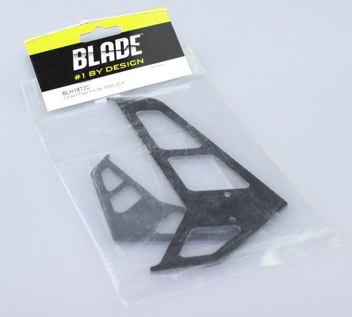 Blade 500 3D / X Carbon Fiber Fin Set BLH1872C 5003D 500X - PowerHobby