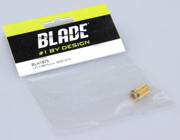 Blade 500 3D / X 12T 0.6M Pinion BLH1875 5003D 500X - PowerHobby