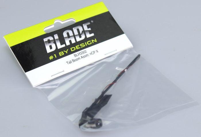 Blade Nano CP X Tail Boom Assembly with Tail Motor/Rotor/Mount BLH3302 - PowerHobby