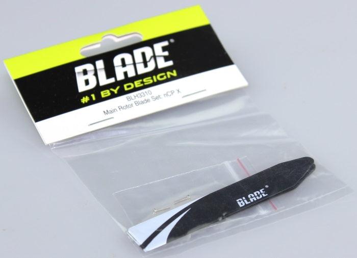 Blade Nano CP X Main Rotor Blade Set with Hardware BLH3310 - PowerHobby