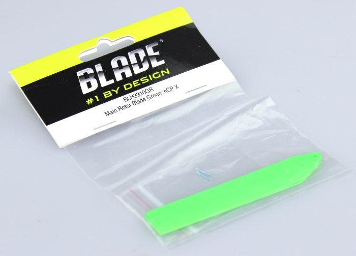 Blade Nano CP X Main Rotor Blade Set Green BLH3310GR - PowerHobby