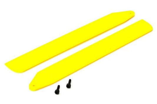 Blade 130 X BLH3716YE Hi-Performance Main Rotor Blade Set Yellow 130X - PowerHobby