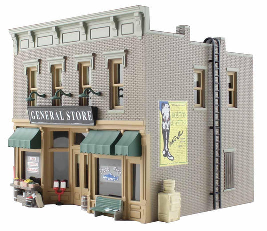 Woodland Scenics BR5021 HO Lubener's Gen Store Built-&-Ready Structure - PowerHobby