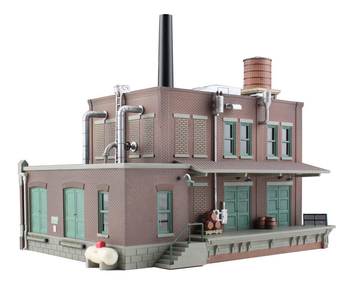 Woodland Scenics BR5026 HO Clyde & Dale's Barrel Factory Structure Built-&-Ready - PowerHobby