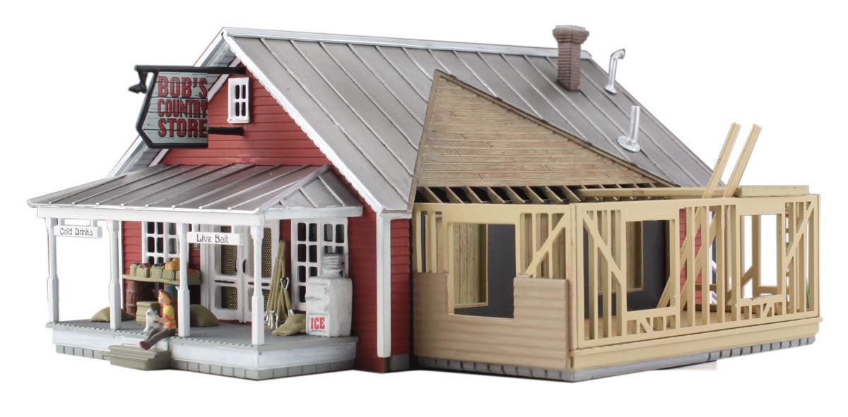 Woodland Scenics BR5031 HO Country Store Expansion Structure Built-&-Ready - PowerHobby