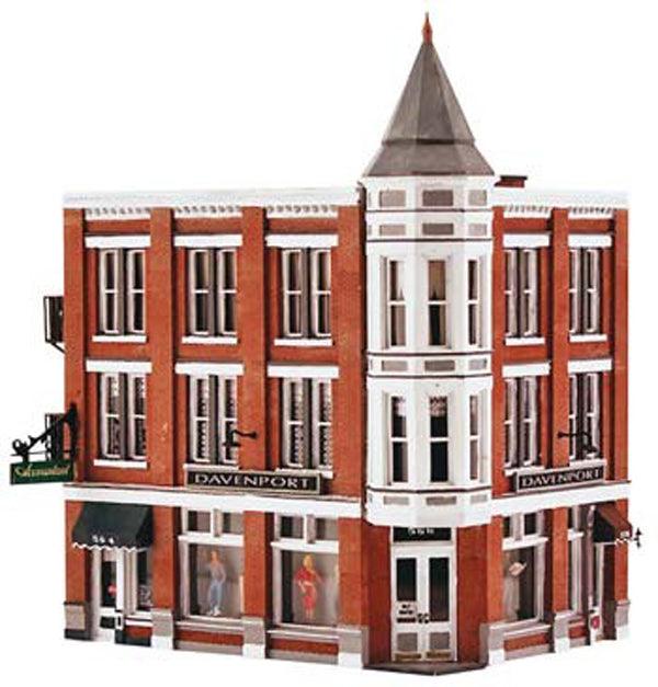 Woodland Scenics BR5847 O Davenport Department Store Structure Built-&-Ready - PowerHobby