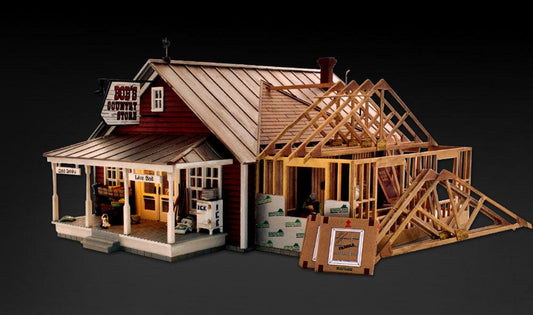 Woodland Scenics BR5845 O Country Store Expansion Structure Built-&-Ready - PowerHobby