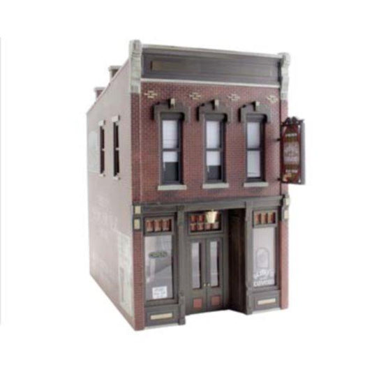 Woodland Scenics BR5850 O Scale Sully's Tavern Built & Ready Lighted - PowerHobby