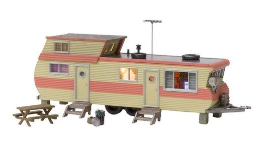 Woodland Scenics BR5862 O Scale Double Decker Trailer - PowerHobby