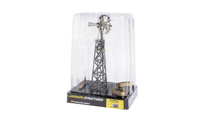 Woodland Scenics BR5867 O Scale Old Windmill Built - PowerHobby