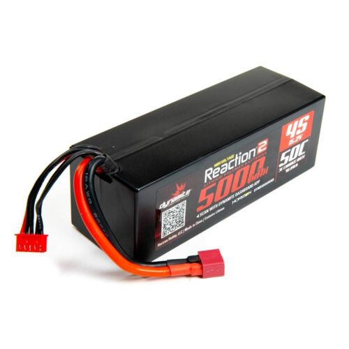 Dynamite DYNB5045HVHD R2.0 15.2V 5000mAh 50C 4S HC HV LiPo Battery Deans - PowerHobby