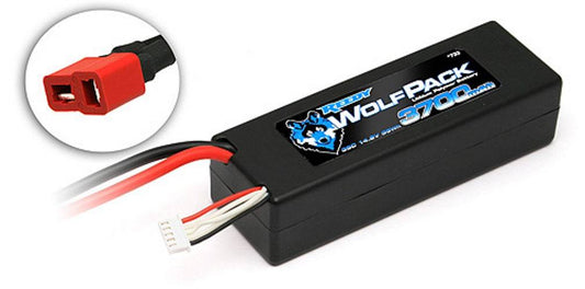 Team Associated 733 Wolfpack Lipo Battery 14.8V 3700MAH 35 - PowerHobby