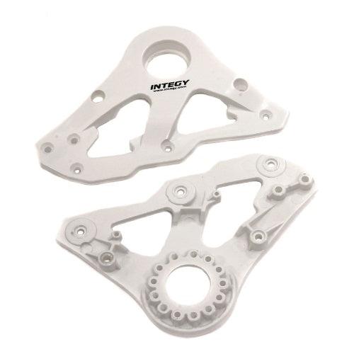 Integy C24940WHITE Left Side Plastic Main Frame Conversion Snow / Sand Mobile - PowerHobby