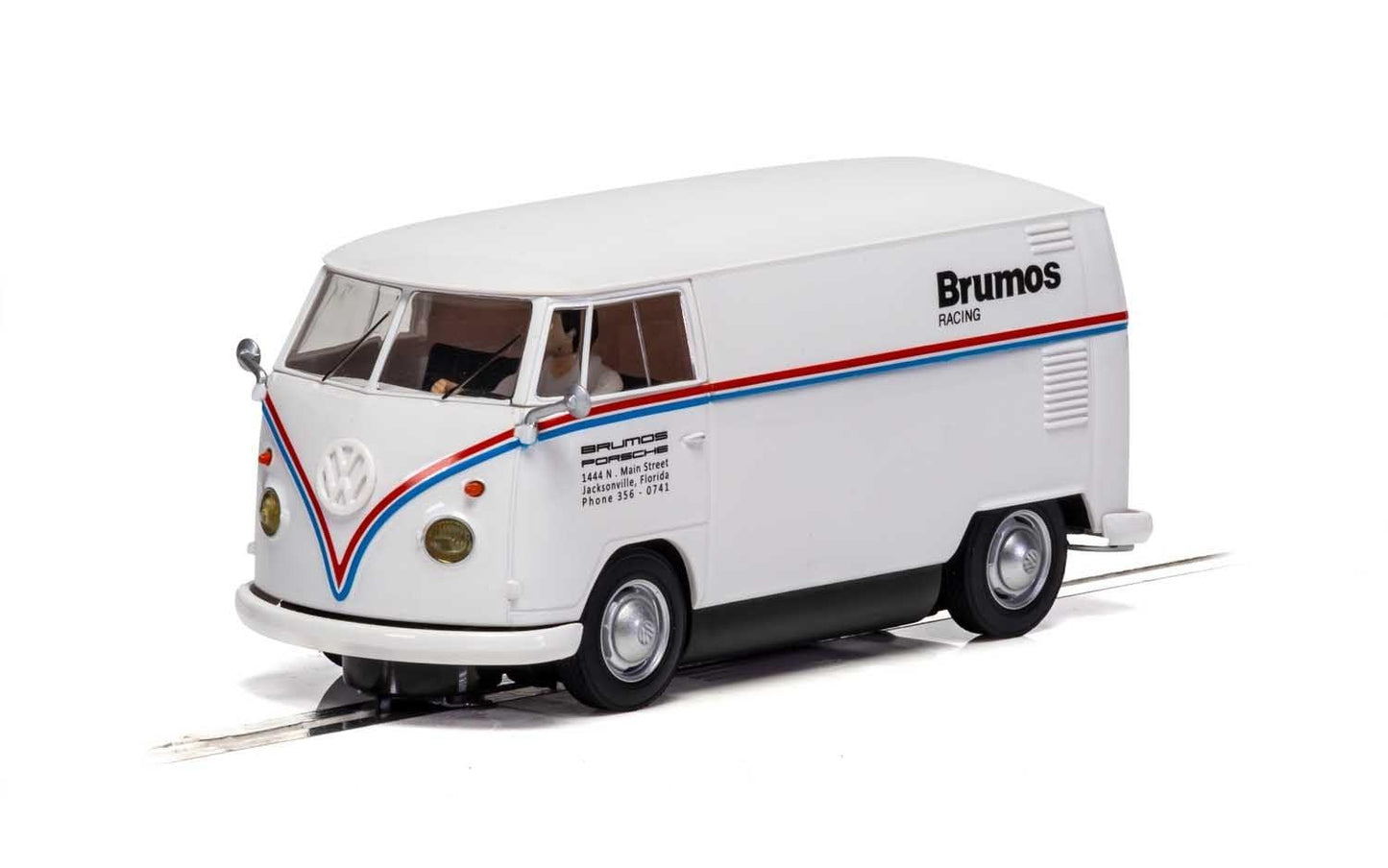 Scalextric C4086 VW Panel Van T1b Brumos Racing Slot Car 1/32 DPR - PowerHobby