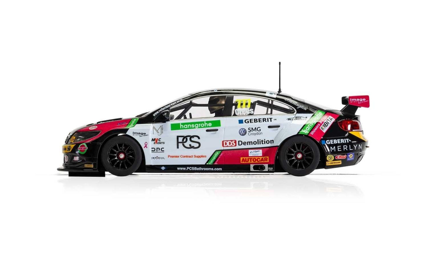 Scalextric C4174 VW CC Team HARD BTCC 2019 Slot Car 1/32 DPR - PowerHobby