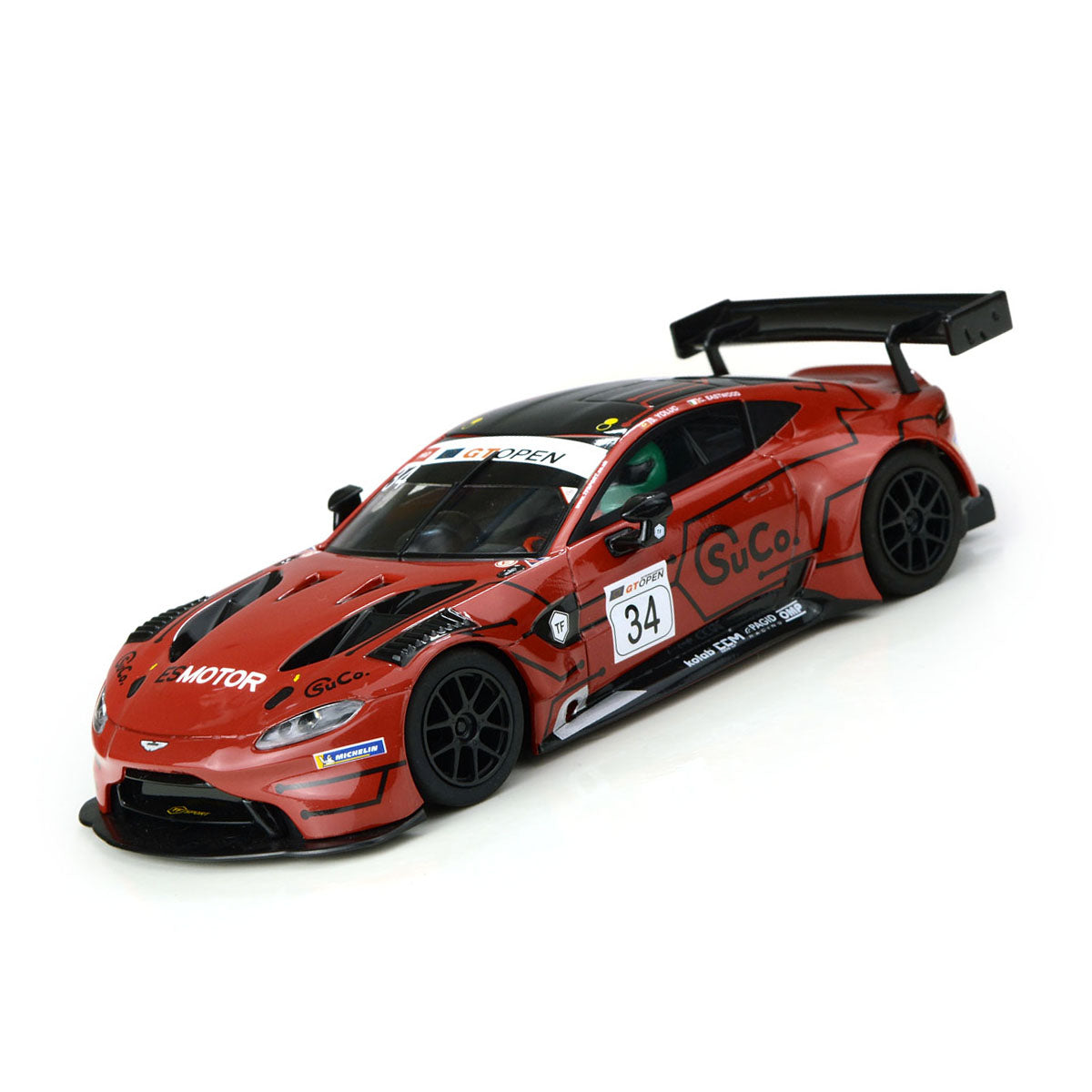 Scalextric C4233 Aston Martin GT3 Vantage GT Open 2020 Slot Car 1/32 DPR - PowerHobby