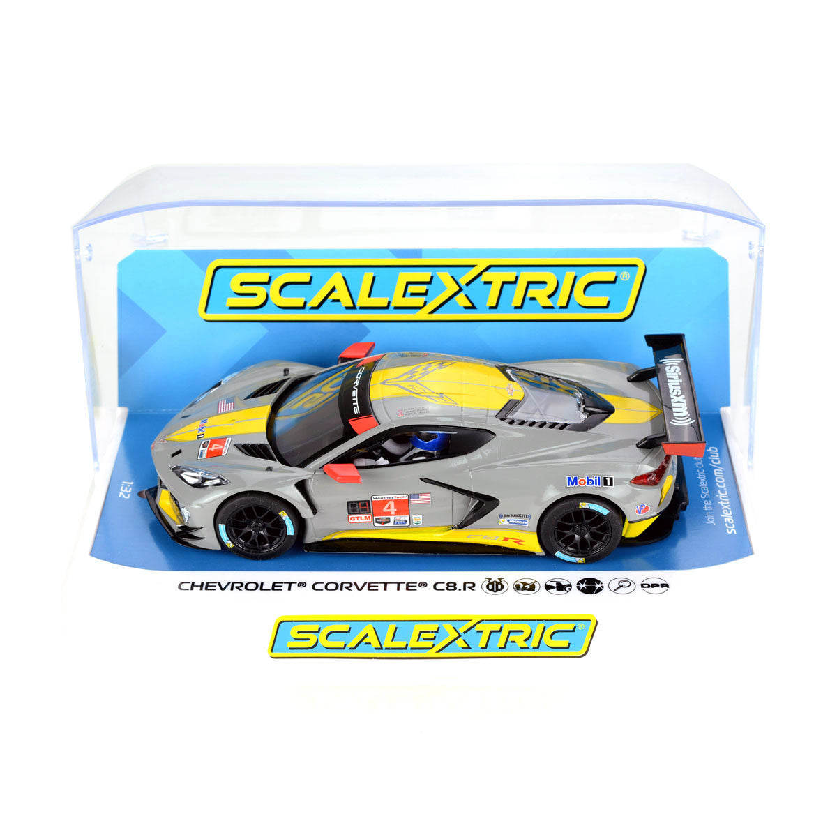 Scalextric C4240 Chevy Corvette C8R 24hrs Daytona 2020 Slot Car 1/32 DRP - PowerHobby