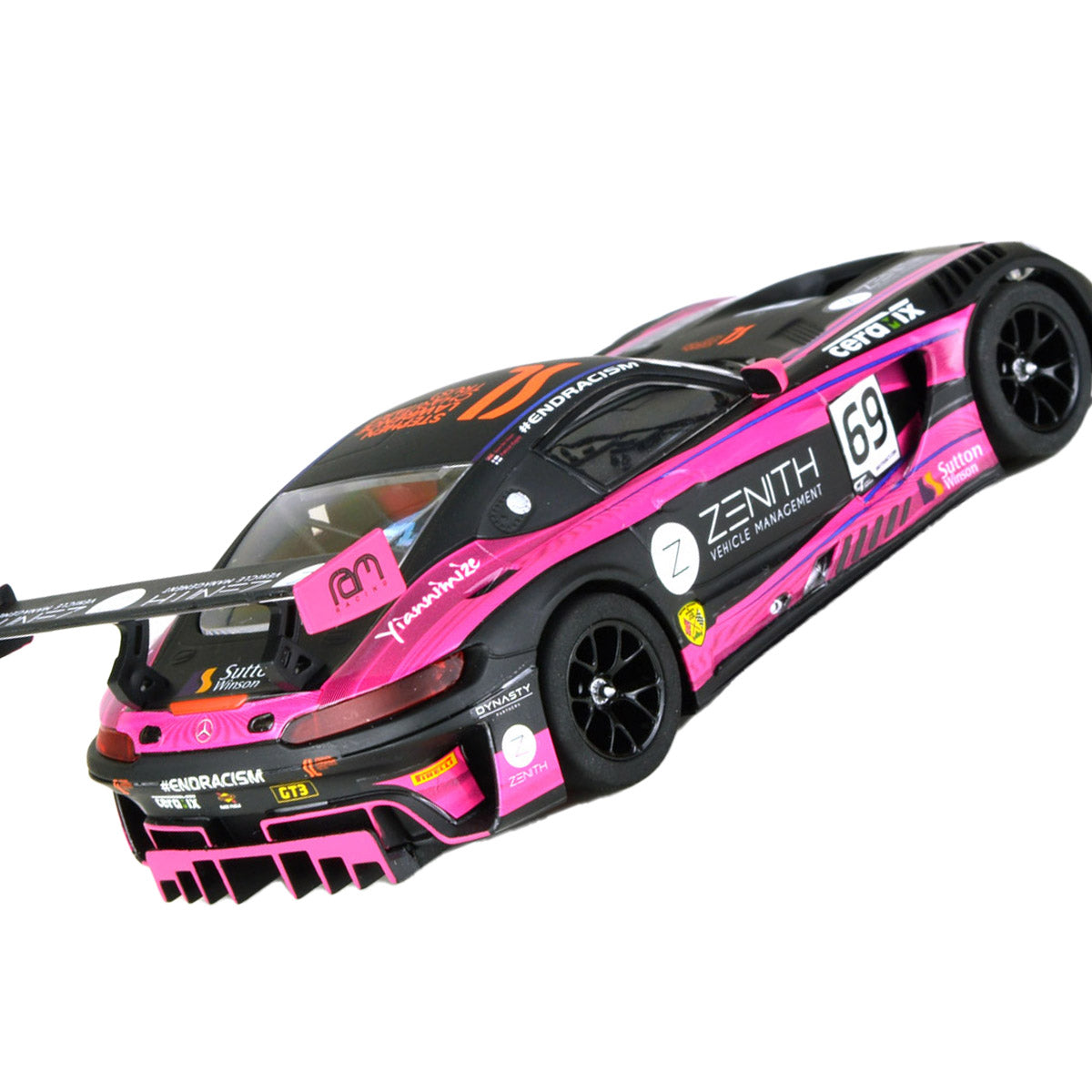 Scalextric C4242 Mercedes AMG GT3 Slot Car British GT 2020 1/32 Scale - PowerHobby