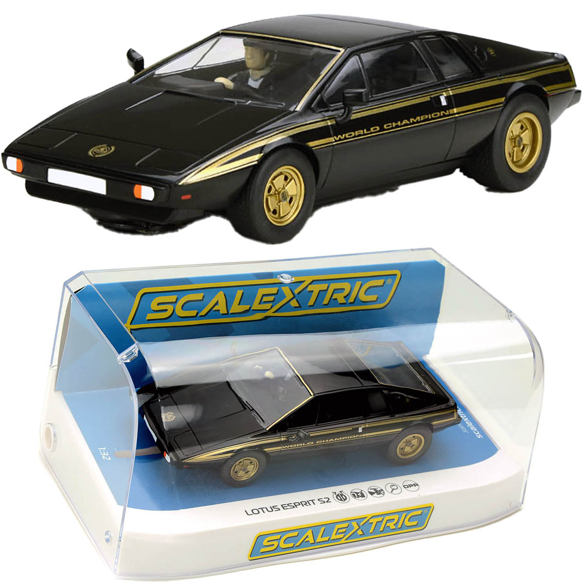 Scalextric C4253 Lotus Esprit S2 World Championship Slot Car 1/32 DPR - PowerHobby