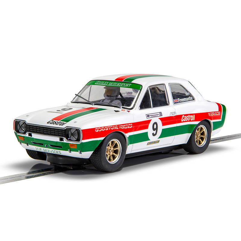 Scalextric C4314 Ford Escort MK1 Mark Freemantle Castrol Racing Slot Car 1/32 - PowerHobby