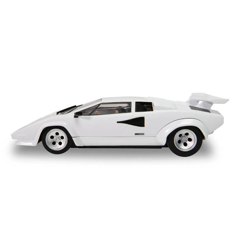 Scalextric C4336 Lamborghini Countach White Slot Car 1/32 Scale - PowerHobby