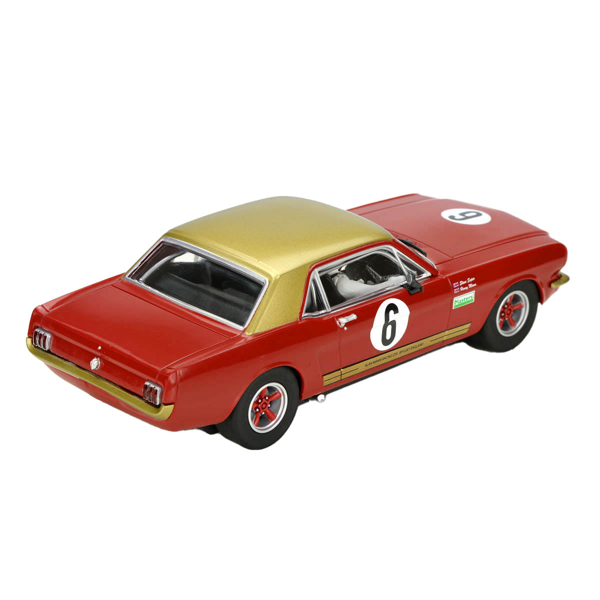 Scalextric C4339 Ford Mustang Alan Mann Racing Henry Steve Slot Car 1/32 DPR - PowerHobby