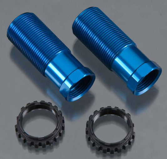 Team Associated 91061 Rear Shock Body Set 13mm 30mm Blue SC10 - PowerHobby