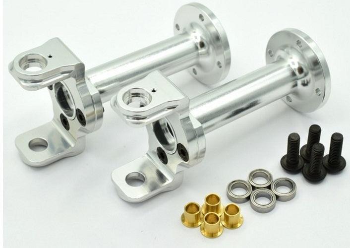 Hot Racing CB20E08 Aluminum Axle Tube Kit Tamiya Clod Buster - PowerHobby