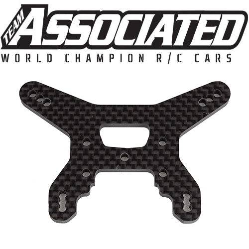 Associated 92256 RC10B74.1 FT Rear Shock Tower 31mm V2 carbon fiber - PowerHobby