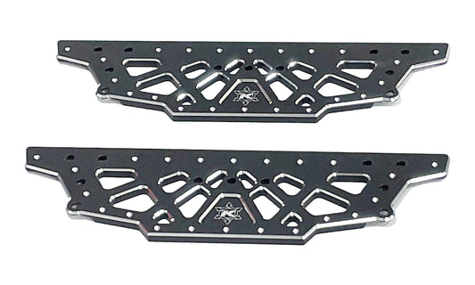 Cen Racing KAOS CNC Aluminum Chassis Plate for F250 / F450 Lifted Chassis Black - PowerHobby