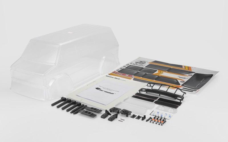 Carisma 16292 Prairie Wolf Custom Van Clear Body Set for SCA-1E (324mm) WB - PowerHobby