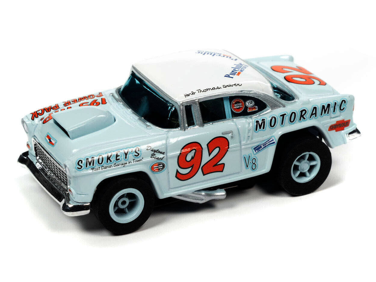 Auto World Herb Thomas 1955 Chevy Bel Air for AFX HO slot car Exclusive Limited - PowerHobby