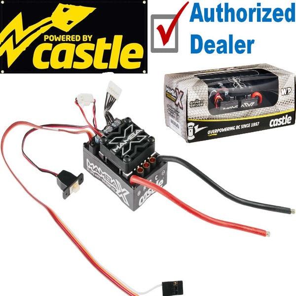 Castle Creations Mamba X 1/10 Sensored 25.2v WP Esc / Waterproof Speed Control - PowerHobby