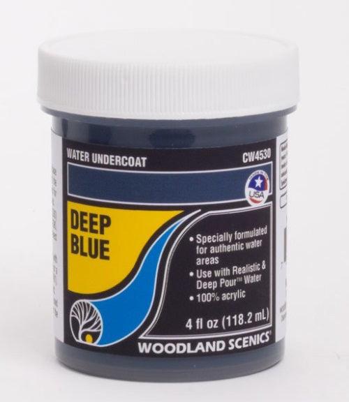 Woodland Scenics CW4530 Water Undercoat Deep Blue - PowerHobby