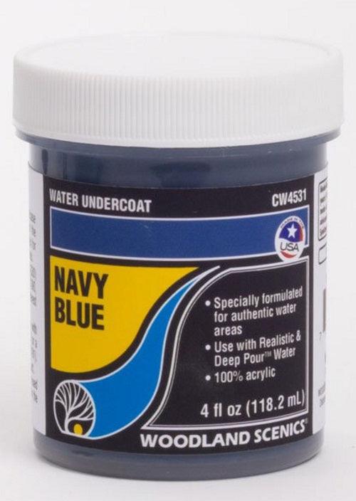 Woodland Scenics CW4531 Water Undercoat Navy Blue - PowerHobby