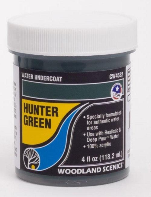 Woodland Scenics CW4532 Water Undercoat Hunter Green - PowerHobby