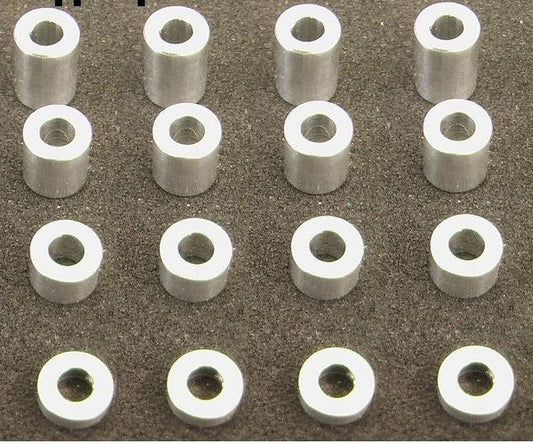 Hot Racing M3 Medium Aluminum Standoff Spacer (16) - PowerHobby