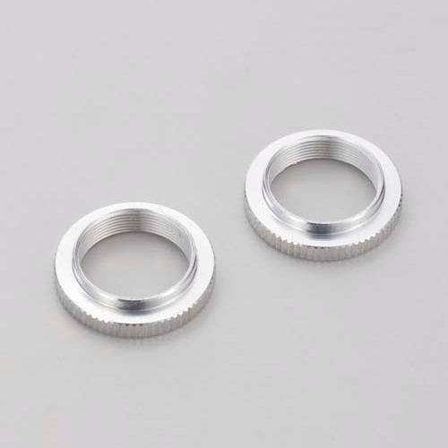 KYOSHO TF027S-02 Shock Adjustable Nut Silver (2pcs) TF-5S - PowerHobby