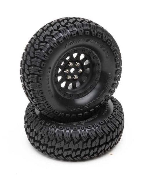 Duratrax DTXC4065 Class 1 Scaler CR C3 Mounted Tires 1.9" Black (2) - PowerHobby