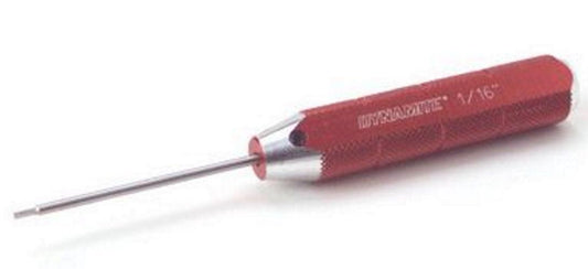 Dynamite DYN2911 Machined Hex Driver Red 1/16" For DYN2909 - PowerHobby