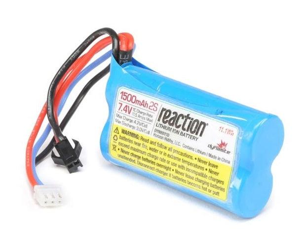 Dynamite 7.4V 1500 mAh 2S Li-Ion Battery Jet Jam DYNB0110 - PowerHobby