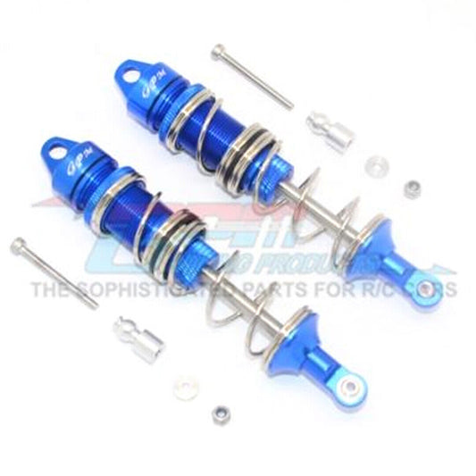 GPM MAK115FAA-B-S Alum Front Double Section Spring Dampers 115mm Blue - PowerHobby