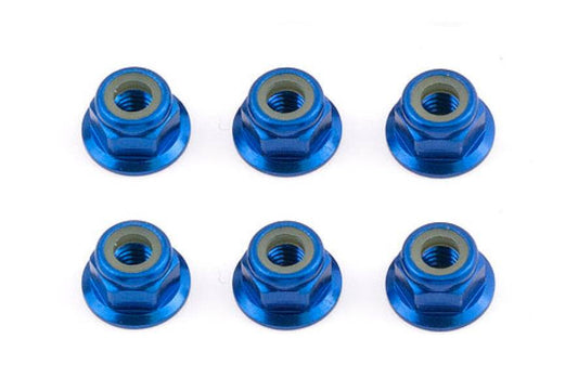 Assoicated 31551 M4 Aluminum Flange Locknut - PowerHobby