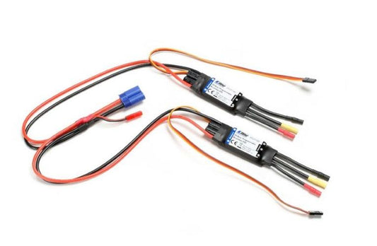 E-flite EFL01190 ESC-40A Twin Motor Set A-10 Thunderbolt II 64mm EDF - PowerHobby