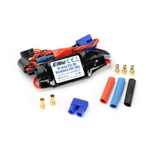 E-Flite EFLA1030B 30-Amp Pro Switch-Mode BEC Brushless ESC V2 EC3 - PowerHobby