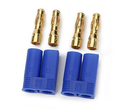 E-Flite EFLAEC501 EC5 Device Connector (2) MALE - PowerHobby