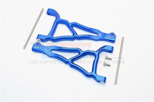 GPM ALUMINUM FRONT UPPER SUSPENSION ARM TRAXXAS E-REVO REVO SUMMIT BLUE - PowerHobby